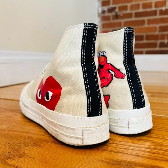 Converse x Comme des Garcons Chuck 70 PLAY shoes sneakers 9 - Picture 8 of 16